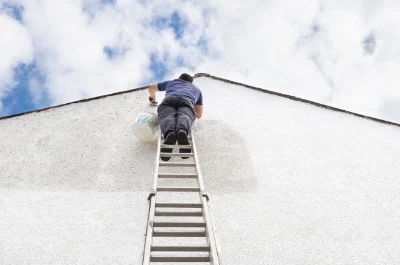 Peinture extérieure à Brussieu — façades et ravalement